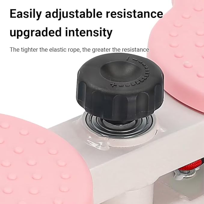 Exercise Twist Boards,Waist Twister Machine Exercise,Balance Board for Foot Massage and Weight Loss(Pink)