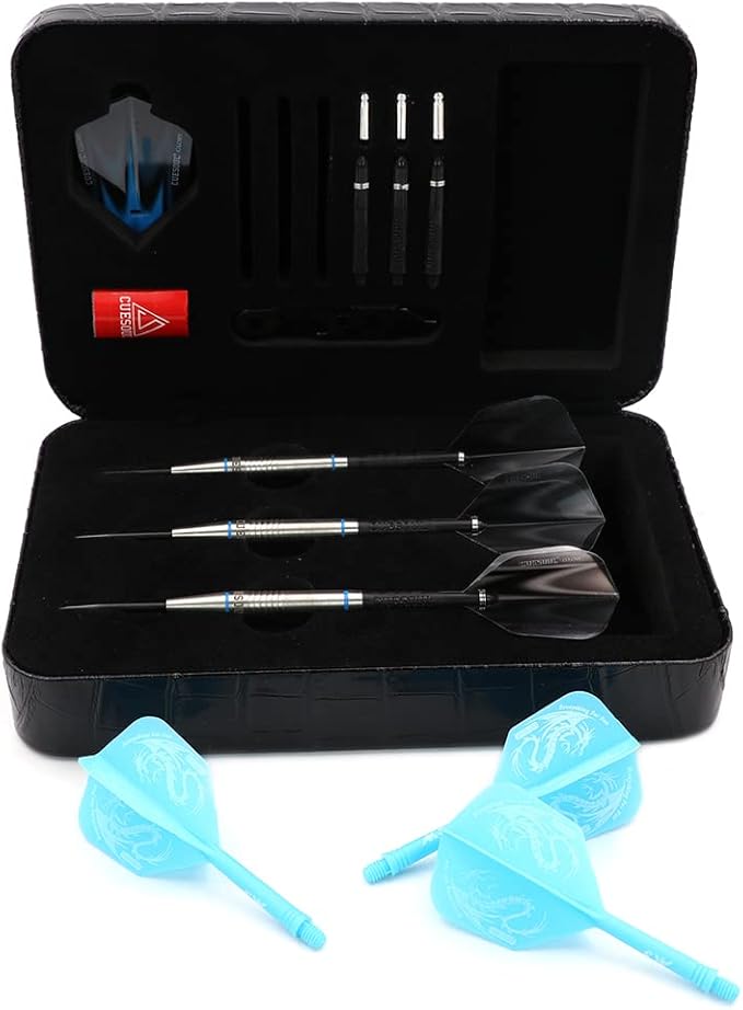 CUESOUL Professional Tungsten Steel Tip Dart Set 85% Tungsten 22g/24g/26g-Glory Series