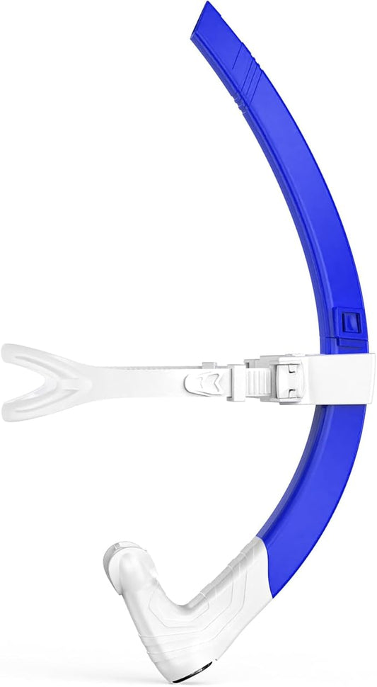 Greatever Detachable Portable Snorkel for Lap Swimming Unisex-Adult Silicone Adjustable Headband One Way Exhaust Valve