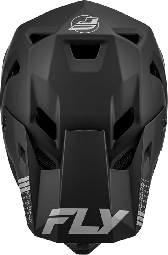 Fly Racing Rayce Full-Face Mountain Bike/BMX Helmet – ASTM F1952 DH Certified, CPSC 1203, CE EN1078, Poly-Alloy Shell, TFV Ventilation, Removable Liner