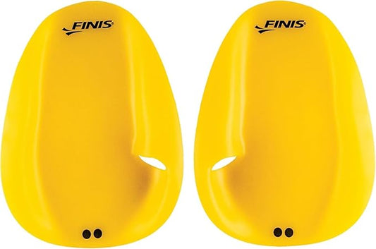 FINIS Agility Floating Swim Paddles - Strapless Design for Stroke Technique - Instant Feedback