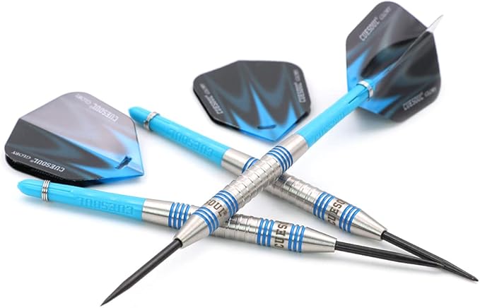 CUESOUL Professional Tungsten Steel Tip Dart Set 85% Tungsten 22g/24g/26g-Glory Series