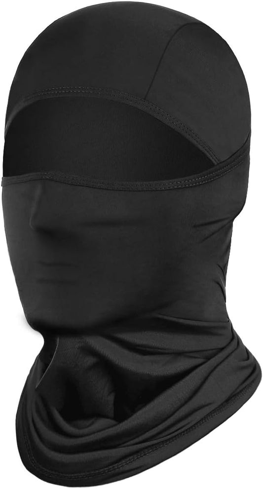 Achiou Balaclava Face Mask, Ski Mask for Men Women Football, Lightweight Sheisty, Ninja Shiesty Sun Hood UV Protector Cycling