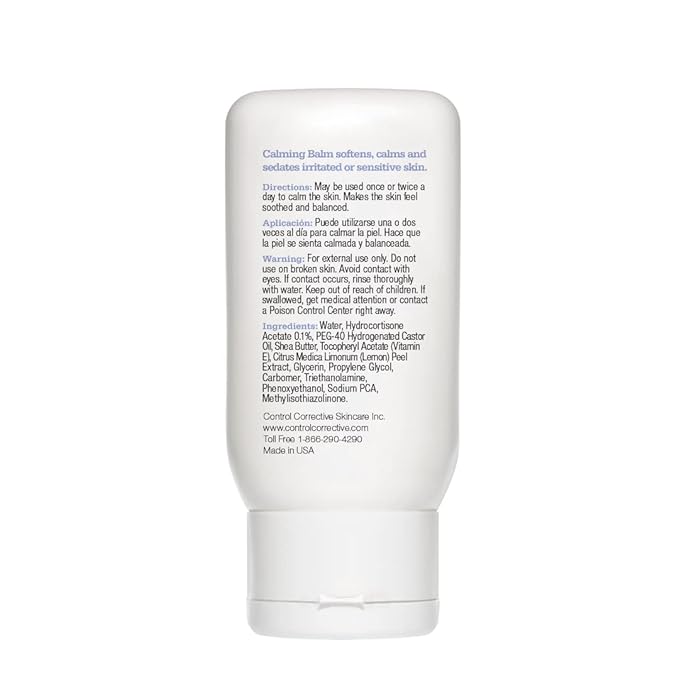 CONTROL CORRECTIVE Calming Balm, 2.5 oz, Calms Sensitive Skin From Breakouts and Damage