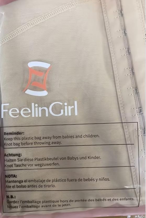 FeelinGirl Waist Trainer for Women Trimmer Belt Waist Cincher Tummy Wrap Plus Size Snatch Me Up Bandage Body Shaper