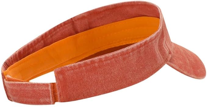 6Pack Sun Visor Adjustable Visor Hats for Women and Men Multicolor