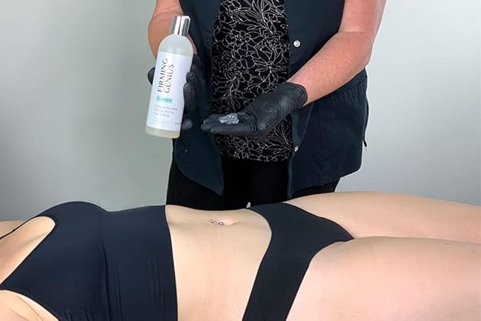 FirmingGenius | Conductive Gel - Collagen Boosting Peptide | Hyaluronic Acid, Hazelnut Oil, Sunflower Oil, Vitamin E | Facial & Body Treatments |12 fl oz