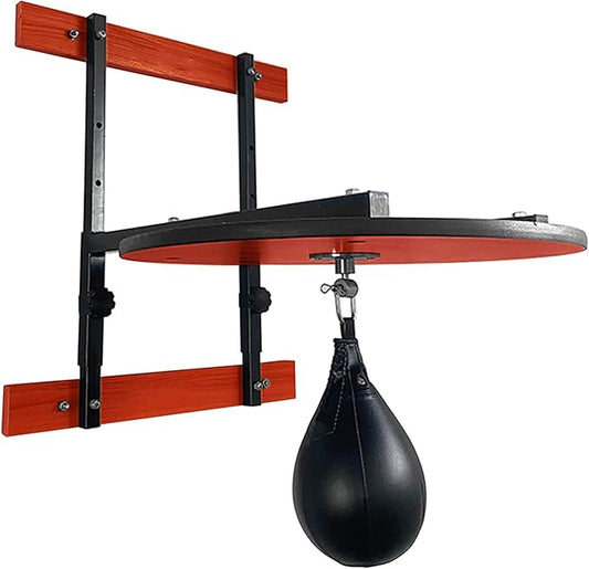 INNOLIFE Adjustable Speed Bag Platform Heavy Duty Wall Mount Speed Bag Platform Kit 24" with Speed Ball for Boxing Training Workout Fitness Stress Relief