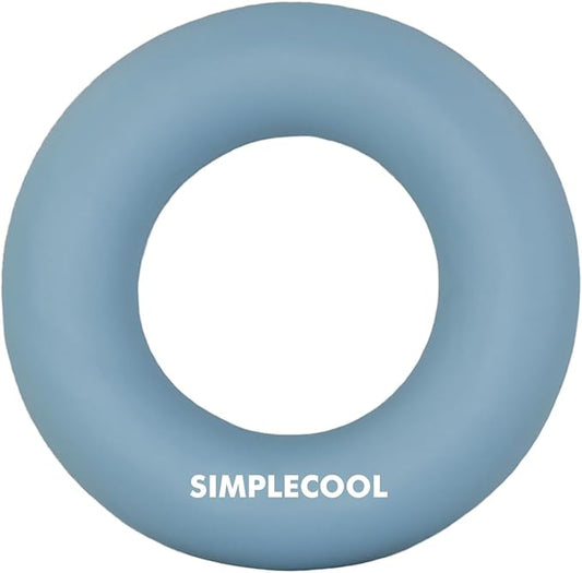 Grip Strength Trainer Hand Gripper Strengthener. Hand Finger Wrist Forearm Workout Exerciser for Strength Training Rock Climbing Athletes Rehabilitation Stress Relief. Silicone Rings 3.5 Inch.