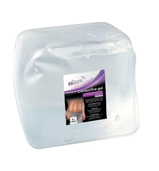 Absonic - Conductive Gel for Body Contouring & Skin Rejuventation Devices - Paraben-Free - 5L