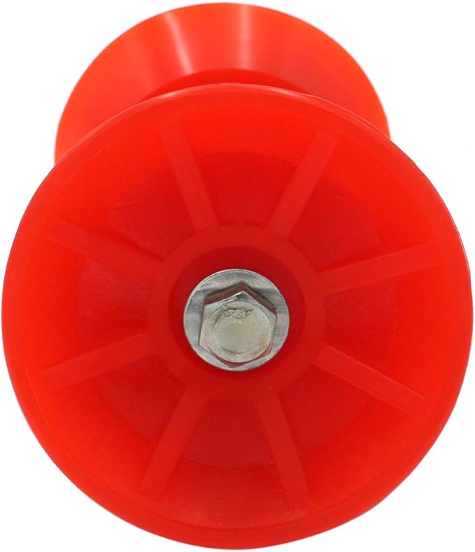 AnyLikely 3" X 5" Boat Trailer Roller Polyurethane Assembly 1/2 inch Shaft Non Marking