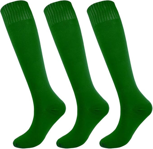 Fitliva Knee High Long Sports Socks Unisex Multicolor 3/6/12 Pairs