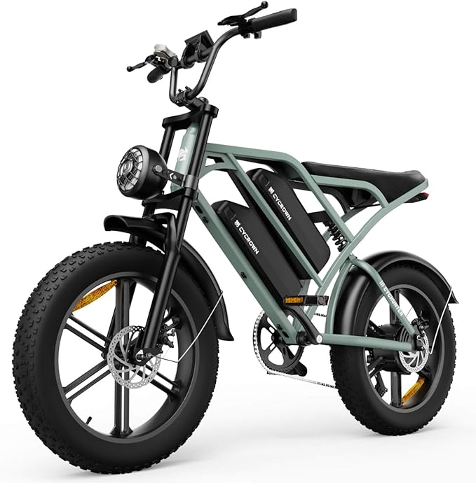 Electric Bike for Adults,Peak 1000W/1500W Motor,20/28MPH 55-150Mile ebikes for Adults with 10.4AH/13AH/26AH Battery,20" Fat Tire Electric Dirt Bike Commuting Off Road Ebike, UL2849