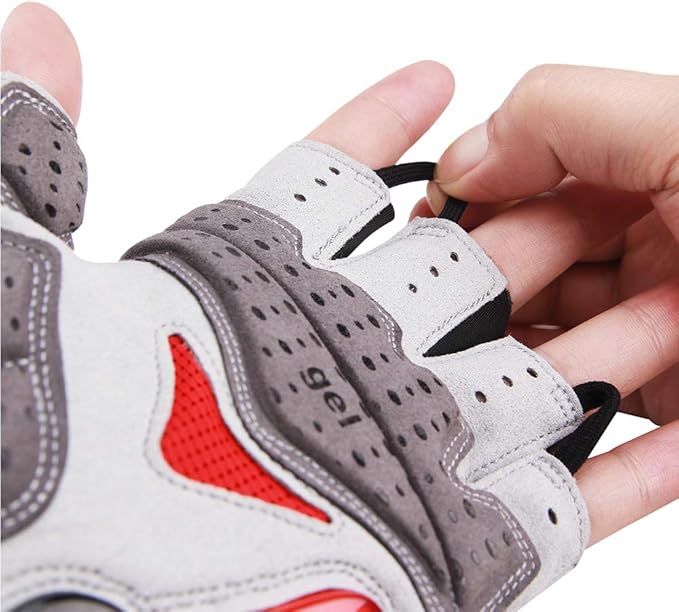 CXWXC Cycling Gloves for Men Women - Breathable Gel Road Mountain Bike Riding Gloves - Anti-Slip Bike Glove for Fitness Cycling Training Outdoor Sports