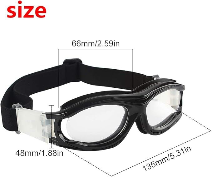 Andux Basketball Soccer Football Sports Protective Eyewear Goggles Eye Safety Glasses LQYJ-04