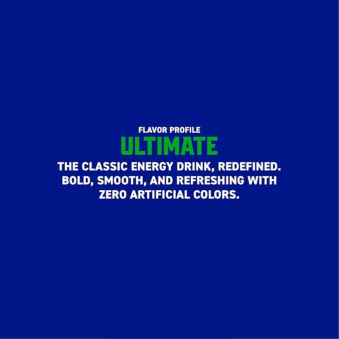 Gorilla Energy Original Energy Drink, Zero Sugar & 200mg Natural Caffeine, L-Theanine, Taurine, Ginseng, Acetyl L-Carnitine, B Vitamins, Sugar Free, and No Artificial Colors, 16 oz Cans, 12 Pack
