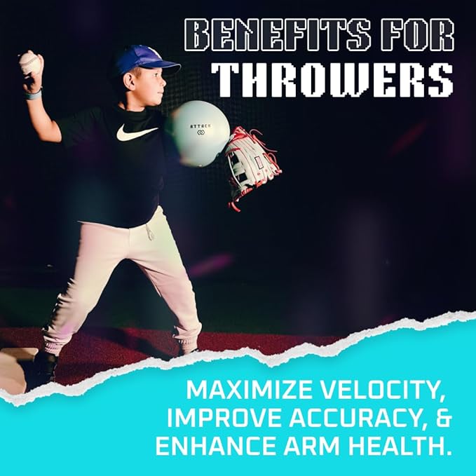 Connector Ball. 9in-13in. Reinforce Proper Arm Action and Stay Connected While Hitting, Pitching, and Catching. Perfect for Pilates and Core Work Training.