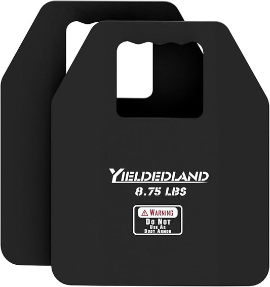 Curved Weight Vest Plates, 5.75/8.75lbs Pairs, Weighted Vest Men Woman, Strength and Endurance Training, Fitness Workouts, Running, Walking