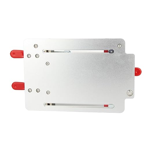 Coping Sled, High Security 144 5 Mm Maximum Clamping Width Aluminum Alloy 0 48 Mm Clamping Range Clean Cutting Milling Table Coping Sled for Carpentry