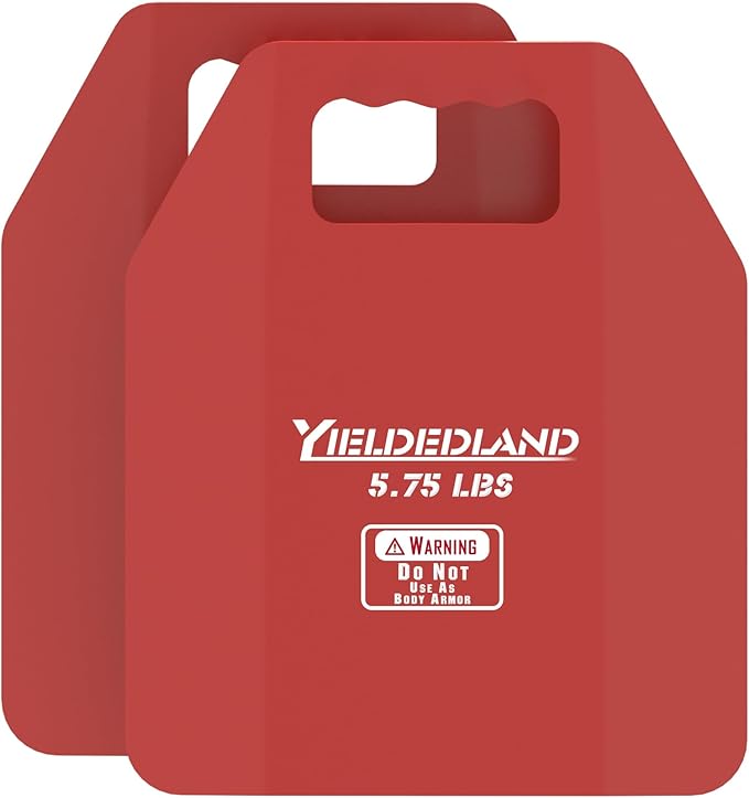 Curved Weight Vest Plates, 5.75/8.75lbs Pairs, Weighted Vest Men Woman, Strength and Endurance Training, Fitness Workouts, Running, Walking