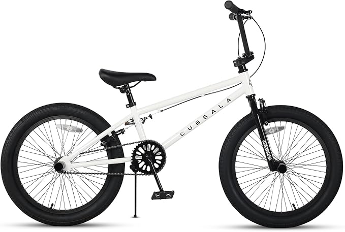Freestyle BMX Bike, 18 20 Inch Kids Bicycle for 5-13 Years Old Kids and Beginner Level Rider, Multiple Colors