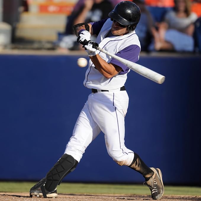 Batter’s Baseball Leg Guard with Adjustable Straps - for Youth and Adult