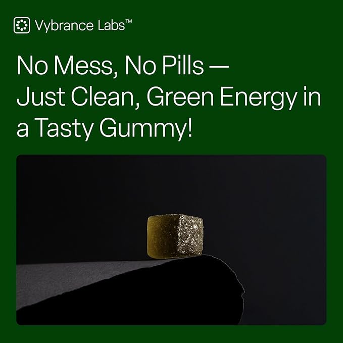 Daily Greens Gummies – Vegan, Sugar-Free Superfood Blend with Prebiotics, Probiotics & Enzymes | Gut & Immune Support, Natural Energy | Mixed Berry Flavor | 120 Gummies | Non-GMO, Gluten-Free