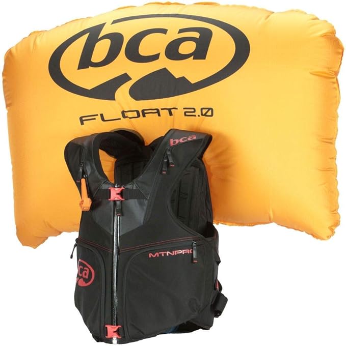 BCA Avalanche Airbag Float MtnPro Vest 2.0 (Black/Red, Small)