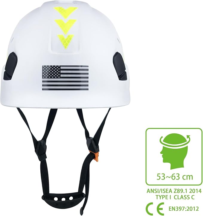 Hard Hat Safety Helmet Construction Industrial Head Protection ANSI Z89.1 CE EN397