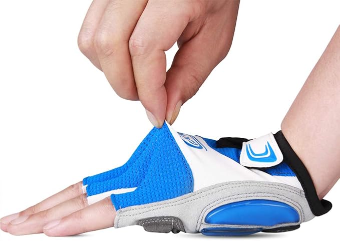 CXWXC Cycling Gloves for Men Women - Breathable Gel Road Mountain Bike Riding Gloves - Anti-Slip Bike Glove for Fitness Cycling Training Outdoor Sports