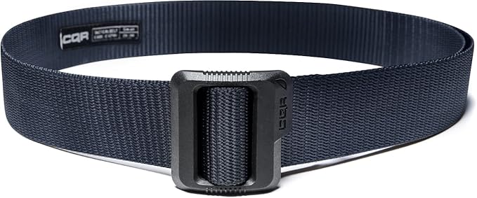 CQR Tactical Belt, Military Style Heavy Duty Belt, Webbing EDC Quick-Release Buckle