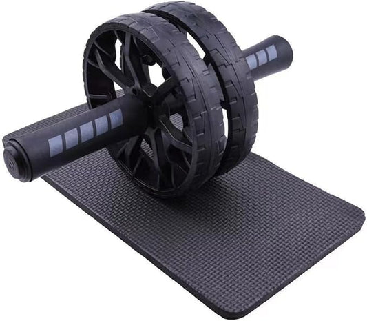Ab Roller Wheel, Abdominal Wheel for Abdominal Exercise Machine, Arespark Home Gym Equipment for Core Workout, No Noise Ab Roller Exercise Equipment with Knee Mat and Foam Handle