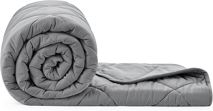 Cozy Bliss Cooling Blanket for Hot Sleepers, Q-Max 0.4 Cooling Comfort for Girls Boys, Cold Blankets for Night Sweats Sleeping, Ultra-Cool Lightweight Breathable Summer Blanket for Travel