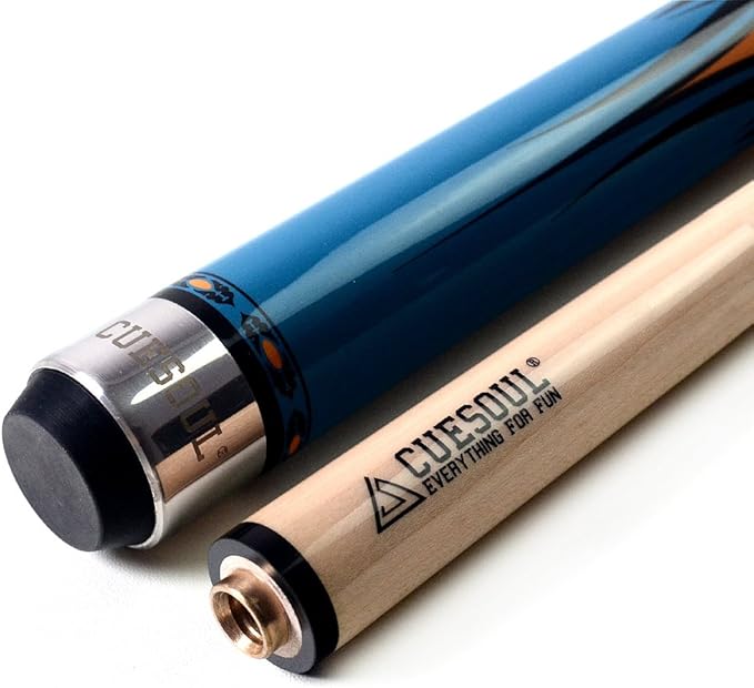 CUESOUL SOOCOO Series 58" 19oz Maple Pool Cue
