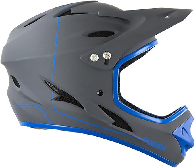 Demon United Podium Fullface Bike Helmet- 13 Vents- Lightweight- Breathable