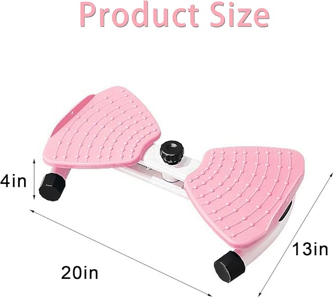 Flexforge Pilates Twister Waist Twisting Machine with Resistance Bands 360° Non-Slip Ab Board Silent Core Trainer for Belly Fat Loss & Leg Toning 250lbs Capacity Home Gym Equipment for Women/Men