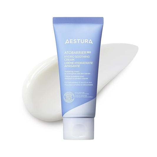 AESTURA ATOBARRIER365 Hydro Soothing Gel Cream Moisturizer with Ceramides for Moisture Barrier Repair | Lightweight Hydration, Instant Cooling, Suitable for Sensitive Skin, 60ML / 2.03 fl.oz.