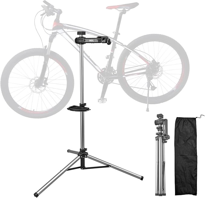 corki Cycles Bicycle Repair Stand Maintenance Work Stand - Max 38Kg or 83.8 lbs Home Portable Bike Mechanics Workstand