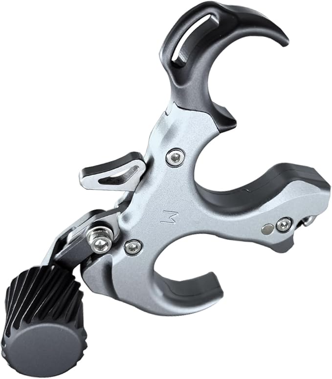 Compound Bow Aid Releaser with Wrist Straps and Adjustment Tool,Archery Release Aids with 3 Thumb Release Adjustable,Aluminum Alloy Aids.for Left and Right Handers.