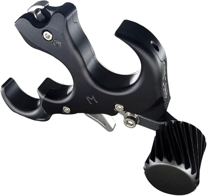 Compound Bow Aid Releaser with Wrist Straps and Adjustment Tool,Archery Release Aids with 3 Thumb Release Adjustable,Aluminum Alloy Aids.for Left and Right Handers.