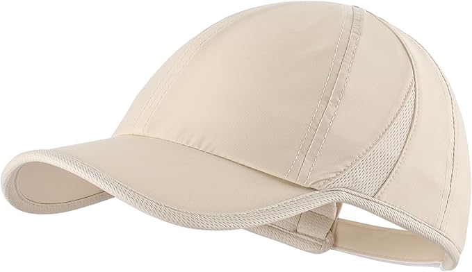 Connectyle Adjustable Sports Cap Quick Dry Workout Hat Baseball Athletic Fitted Hat Lightweight Running Cap for Men & Women