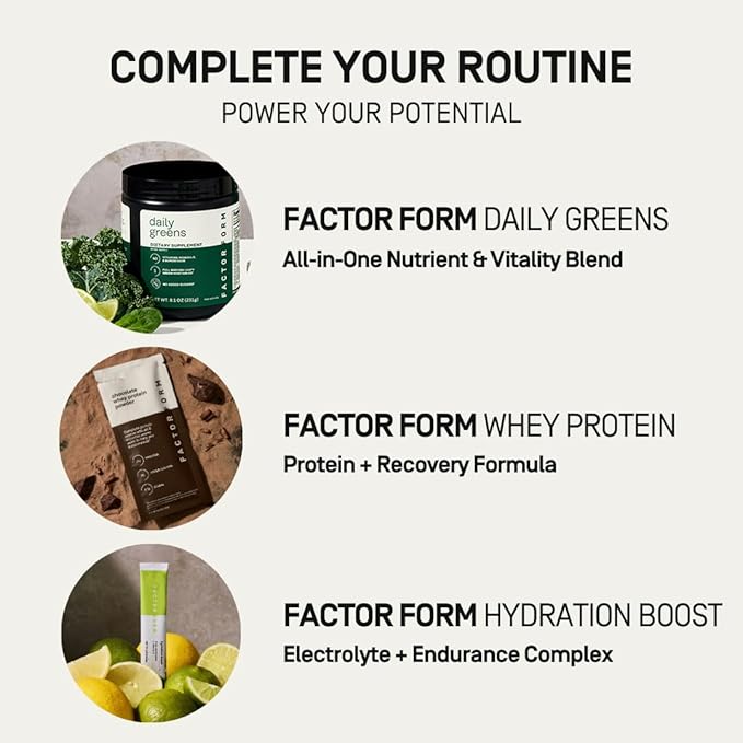 Daily Greens Superfood Powder | 5 Functional Blends for Gut Health, Energy & Immunity | Prebiotics, Probiotics, Adaptogens, B Vitamins (30 Servings, Jar)