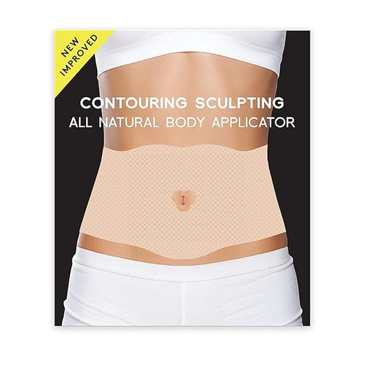 All Natural Moisturizing Body Applicator Wrap – Easy to Use Body Wrap -Anti Cellulite Solution- Firming Toning Tummy Wrap (10 Count (Pack of 1))
