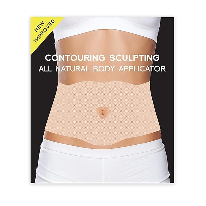 All Natural Moisturizing Body Applicator Wrap – Easy to Use Body Wrap -Anti Cellulite Solution- Firming Toning Tummy Wrap (12 Count (Pack of 1))