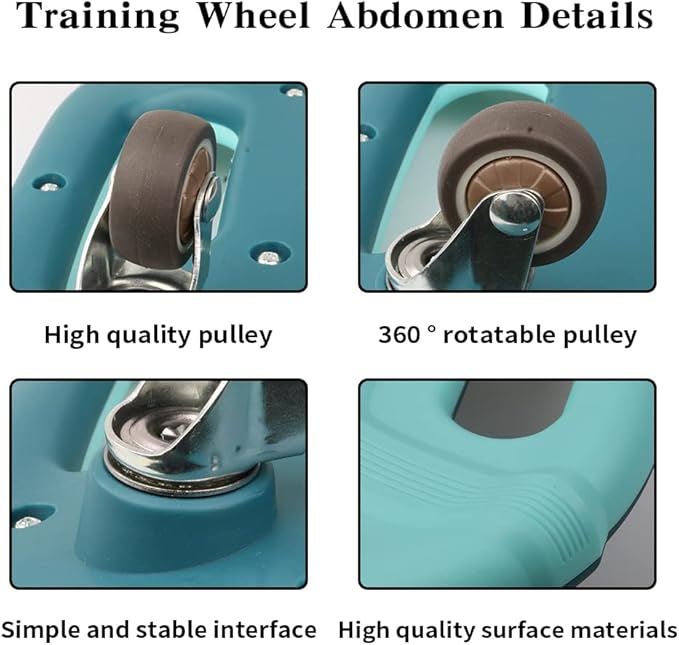 Ab Roller Wheel for Core Workout, Ab Wheel Exercise Equipment for Home Gym