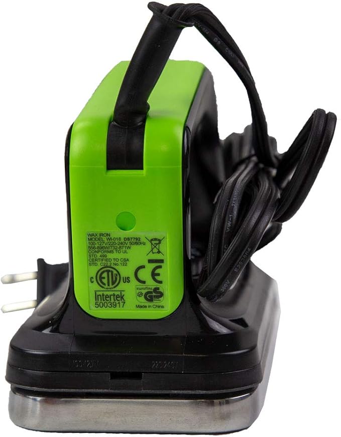 Demon Charger Complete Ski and Snowboard Tuning Kit with Iron, 2.25lb Wax, Brush Kit, Base Cleaner and Wax Apron