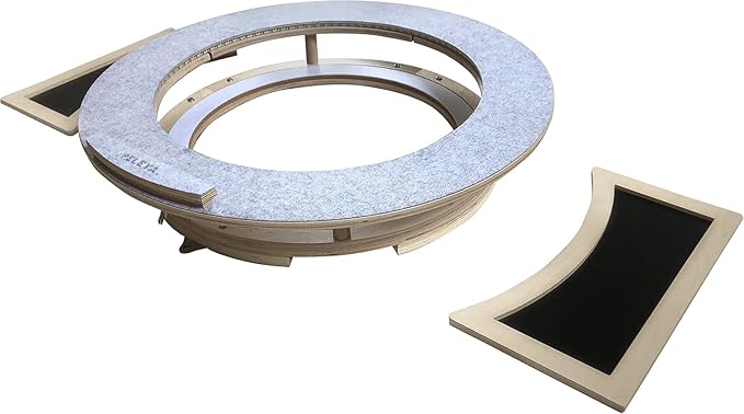 Dart Board Cabinet Set with LED Light; Bristle Dartboard, Built in LED Light, Darts and Chalkboards