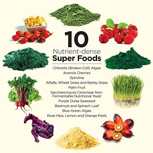 Dr. Schulze’s SuperFood Plus | Vitamin and Mineral Herbal Concentrate | Daily Nutrition | Gluten-Free and Non-GMO | Vegan | 14 Ounce Powder | Packaging May Vary