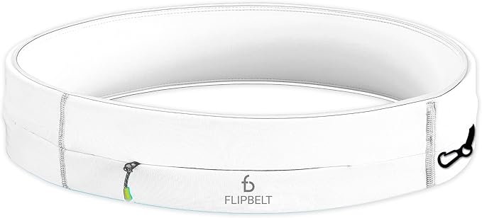 FlipBelt Zipper Running Belt, Waist Pack for Fitness and Running, US Company