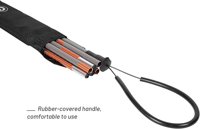 G2 GO2GEHTER 7075 Aluminum Alloy 270cm Backcountry Avalanche Rescue Probe with Storage Bag, Folding Design, Easy to Storage and Carry (3 Color Available)